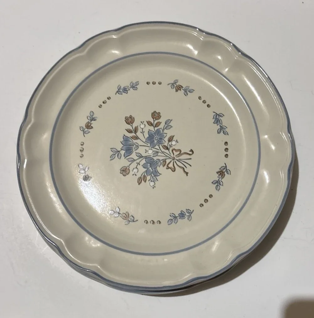 Cordella Bluet Dinner Plates Set of (4) 10”